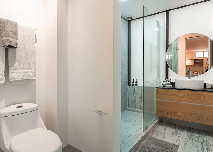 Hotel Cute Quiet Studio, Smart Tv, Six Flags 1 Km Mexico City