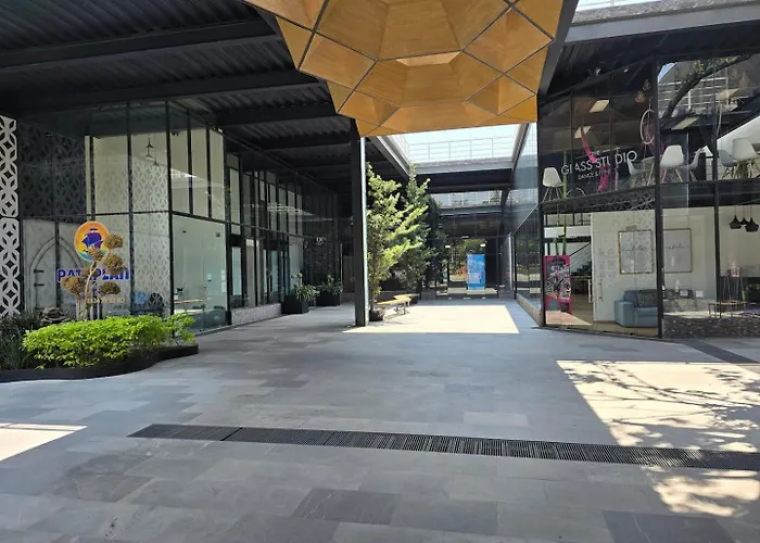 Hotel Cute Quiet Studio, Smart Tv, Six Flags 1 Km Mexico City