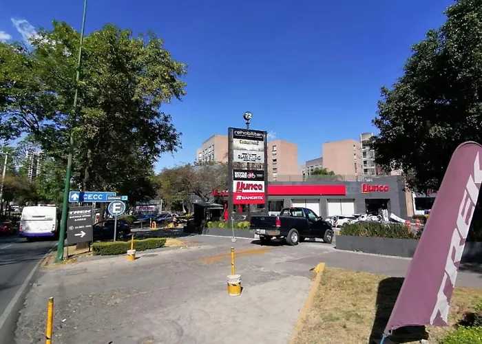 Cute Quiet Studio, Smart Tv, Six Flags 1 Km Mexico City