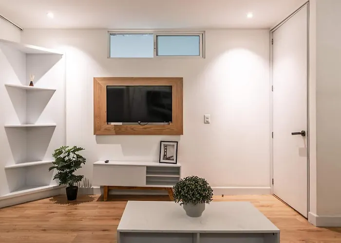 Cute Quiet Studio, Smart Tv, Six Flags 1 Km *
